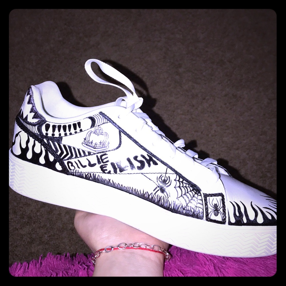 Billie eilish custom made shoes